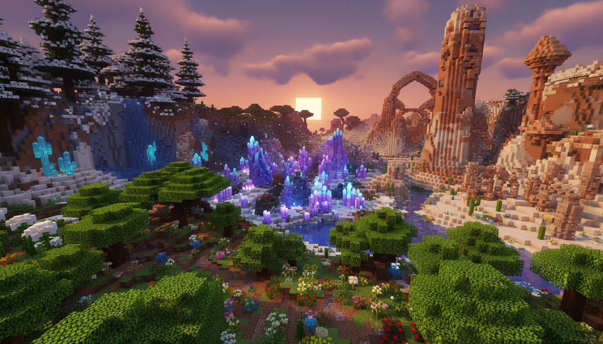 Biome Overhaul Addon ที่ดีที่สุดสำหรับ Minecraft Bedrock - Minecraft Bedrock guide