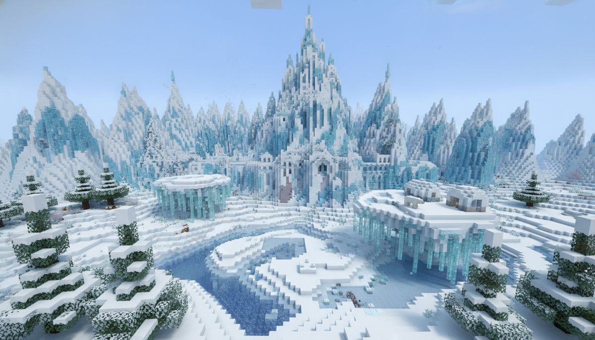 Minecraft Bedrock向け最高のアイス・スノーaddon