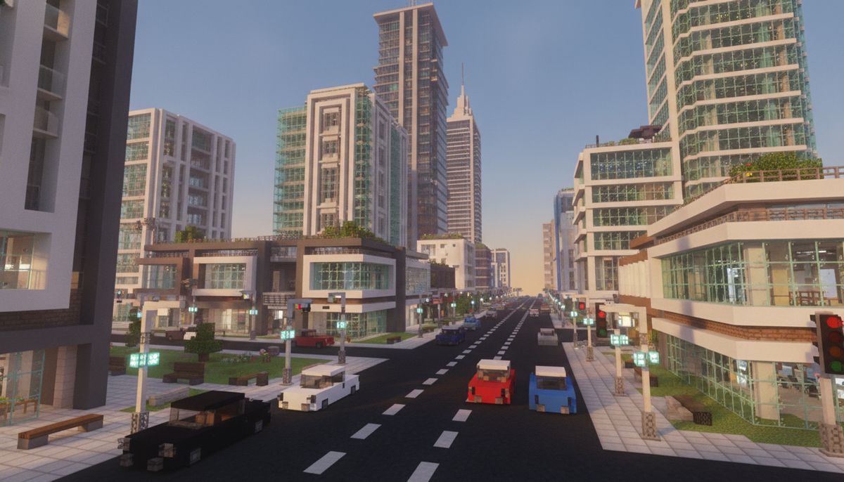 Best Modern City Addons para sa Minecraft Bedrock