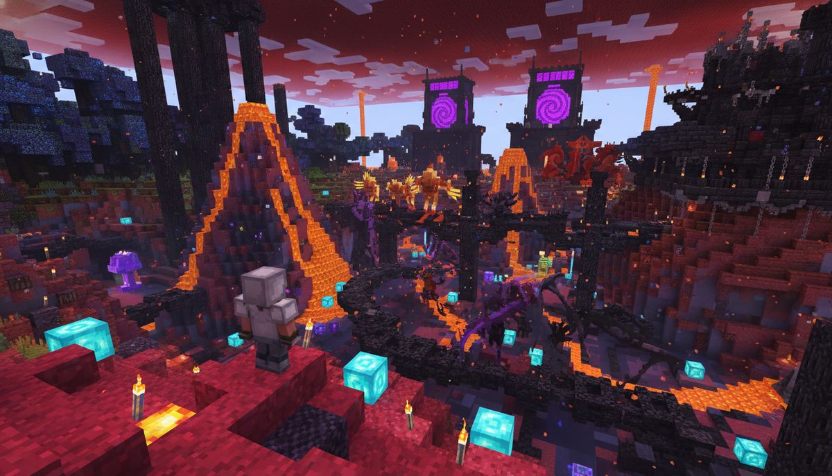 Minecraft Bedrock最佳下界和地狱Addon