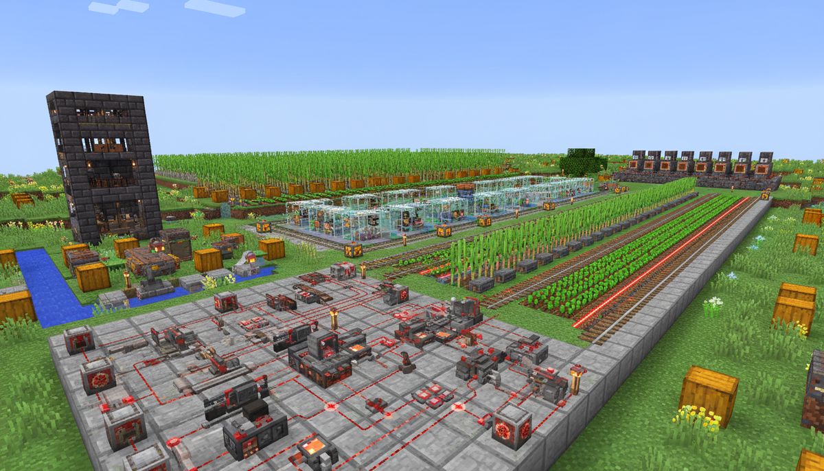 Addon Redstone และระบบอัตโนมัติที่ดี - Minecraft Bedrock guide