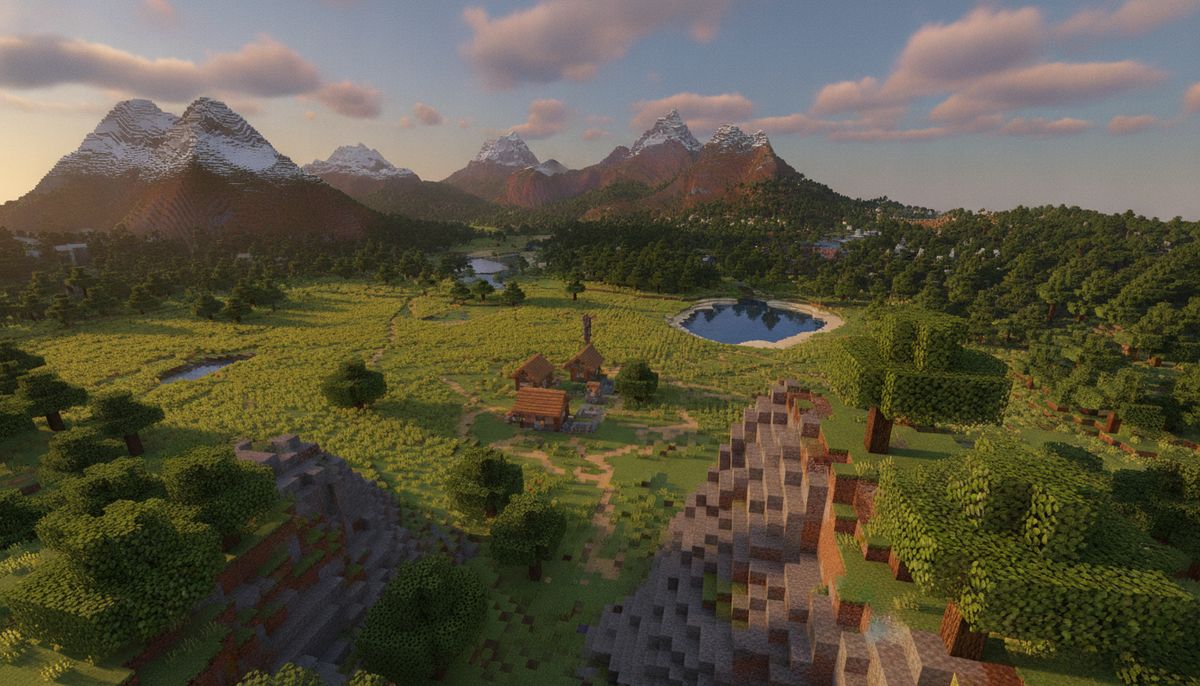 Distant Horizons Texture Pack for Minecraft Bedrock - Minecraft Bedrock guide
