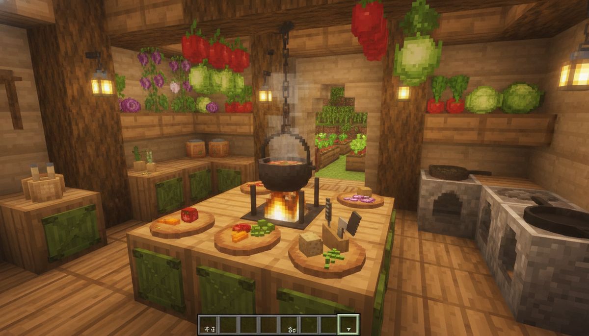 Farmer's Delight Addon untuk Minecraft Bedrock