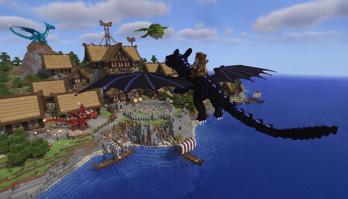 HTTYD Addon for Minecraft Bedrock - Dragons Guide