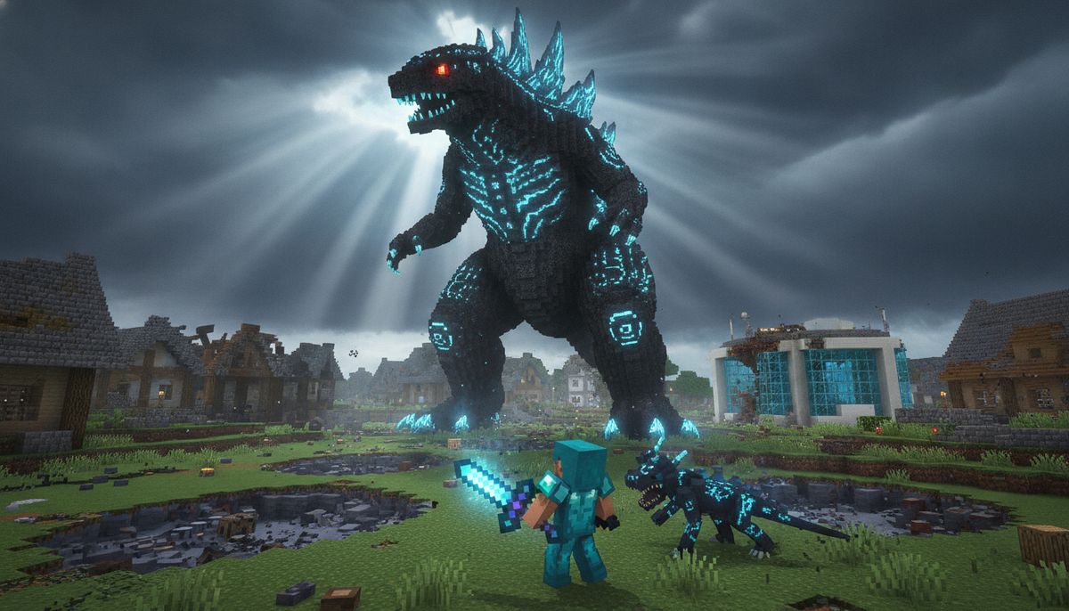 Kaiju Craft Revamp Addon for Minecraft Bedrock