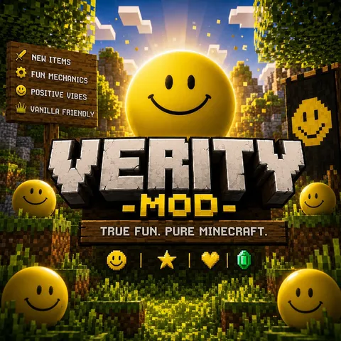 Verity mods for Minecraft Bedrock 1.21 - free addon downloads